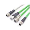 Buy cheap 1000mm 22 AWG M12 Overmolded Cable Assemblies from wholesalers