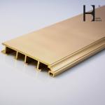 ISO9001 16ft Long Glossy Metal Door Profile For home deracotion