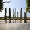 Buy cheap Geometric metal art craft forging cylindrical stainless steel sculpture from wholesalers