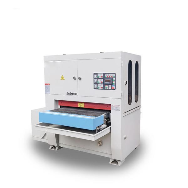 Laser Cutting Deburring 1000mm Wet Wide Belt Grinding Machine Water Mill