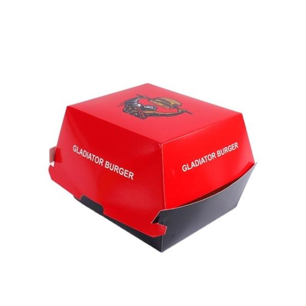Buy cheap Stamping Fast Food Quarter Pounder Box Burger Personalised Burger Boxes from wholesalers