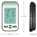 Large Screen Display Professional Weather Station Outdoor Temperature Range -40