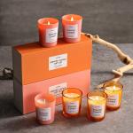 Delicate Appearance Candle Set Gift Box Packaging 3 Candle Boxes Luxury Custom