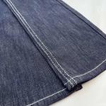 Wide Width Indigo Color Fasten Cotton Denim Fabric For Jeans