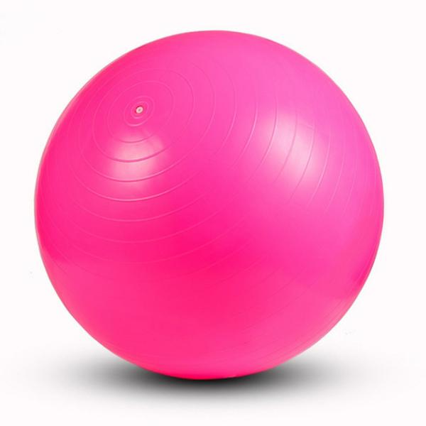 Buy cheap ZH SGS No Glue Workout Yoga Ball 55cm Inflatable Non Toxic from wholesalers