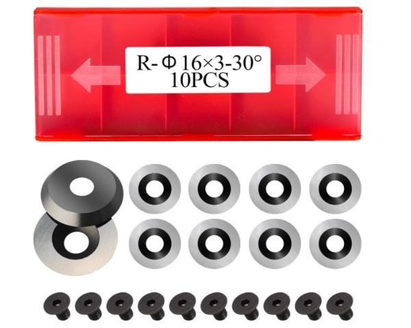 Buy cheap 100% Tungsten Carbide Round Insert Blades for Woodworking Tools from wholesalers