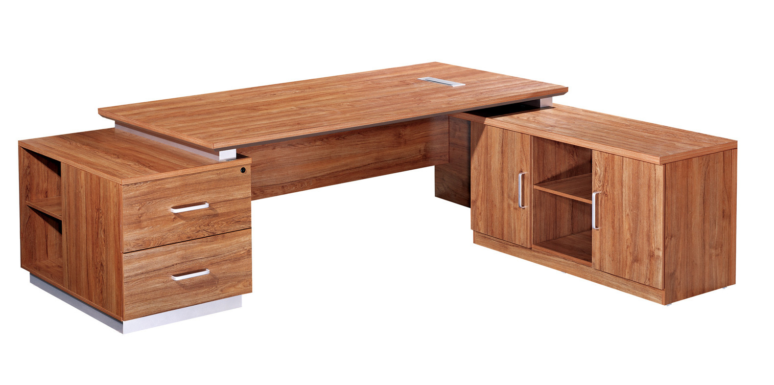 MDF Office Desk Wooden Furniture Melamine Office Furniture Executive Table Simple Design