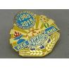 Buy cheap Military Synthetic Hard Enamel Pin Zinc Alloy Die Casting With Brooch / Gold Plating from wholesalers
