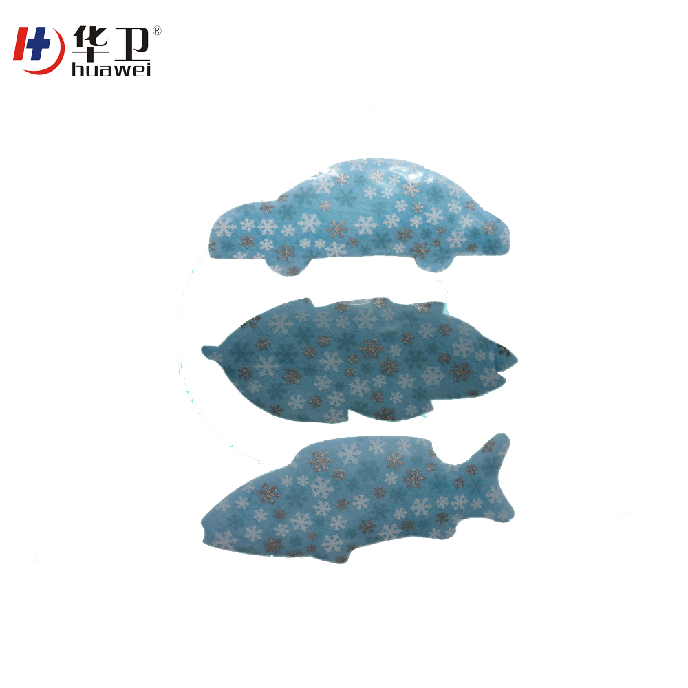 Hot selling burn cooingl gel plaster with blue hydrogel