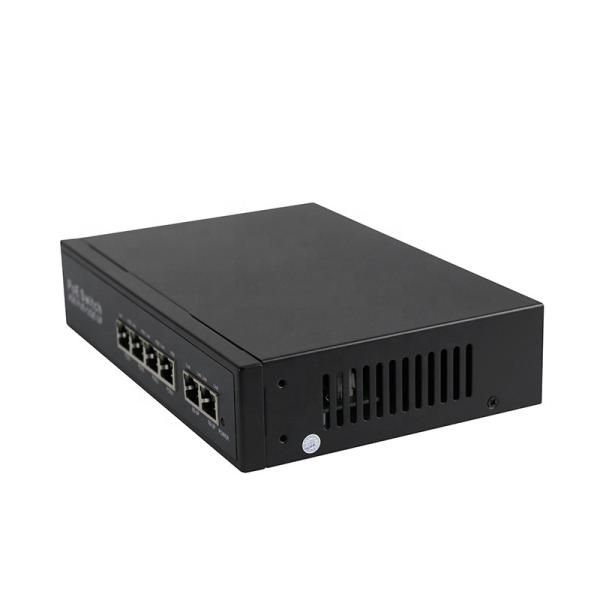 Buy cheap SFP Fiber Optic Gigabit 4 Port Switch PoE Gigabit CCTV Network from wholesalers