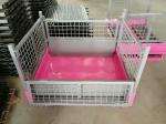 Manufacturer sale industrial metal stackable pallet cage