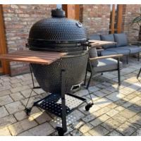 Buy cheap Black Ceramic 27 Inch Charcoal Grill , SGS Kamado Charcoal Grill product