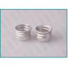 Buy cheap 13mm Silver Aluminum Screw Caps , Customized Metal Screw Caps For Glass Bottles from wholesalers