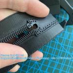 #5 Shiny Black TPU Airtight Zipper Waterproof Zippers Weldable for Inflatable