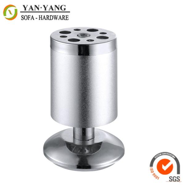 80mm high durable silver sand metal legs metal adjustable furniture cabinet legs