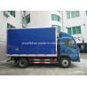 Buy cheap Smooth FRP Refrigerated Truck Body / Truck Fridge Body With High Pressure Vacuum Tech from wholesalers