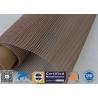 Buy cheap PTFE Coated Fiberglass Mesh Fabric Brown 4X4MM Paper Industry Conveyor Belt 260℃ from wholesalers