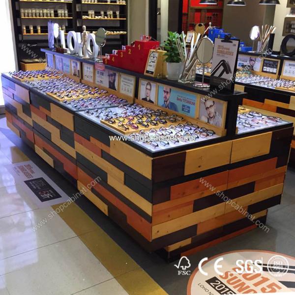 Buy cheap cabinet glasses display stand,fm store fixture from wholesalers