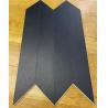 Buy cheap Cool Black Oak Chevron Parquet Engineered Wood Flooring from wholesalers