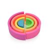 Buy cheap Rainbow Alike 14cm Arch Baby Stacking Toy BPA Free Silicone Blocks from wholesalers