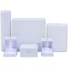 Buy cheap Custom Logo Luxury Jewelry Packing Box Newest Rectangle White Piano Paint LED Ring Jewelry Box from wholesalers
