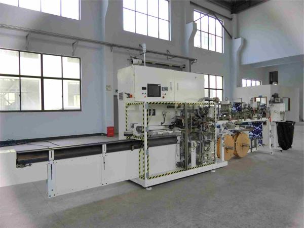 Buy cheap Female Sanitary Napkin Wrapping Machine Horizontal Low Energy Consumption from wholesalers