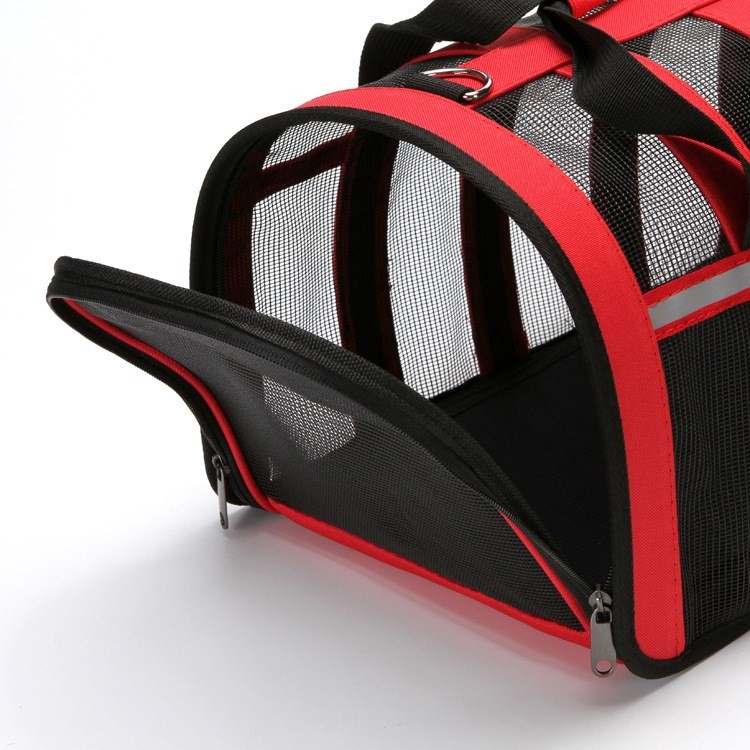 Dual Purpose Pet Luggage Bag , Pet Tote Bag Breathable For Cats/ Dogs