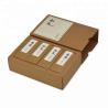 Buy cheap Kraft Paper Dessert Gift Boxes , Custom Dessert Boxes Recyclable Material from wholesalers