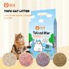 Buy cheap Super Absorbent Bulk Tofu Cat Litter Sand Flushable Dust Free Natural Cat Litter from wholesalers
