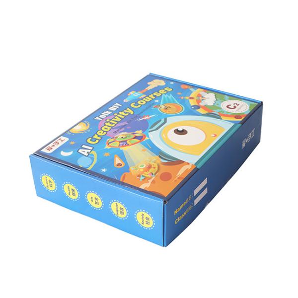 Buy cheap Colorful Corrugated Card Packaging Custom Card Board Boxes For Poker Table Game from wholesalers