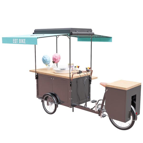 Buy cheap Multi Functional Mobile Snack Cart All Stainless Steel Frame CE Approval from wholesalers