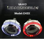 CH33 3.0inch Crystal angel eye Bixenon Car hid xenon projector kit