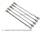 6"Tungsten Carbide Grit Rod for Clearing Porcelain,Cutting Tiles