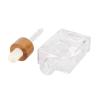 Buy cheap 30ml 50ml 100ml Square Clear Glass Dropper Bottle Eco Friendly Bamboo Essential Oil Bottle from wholesalers
