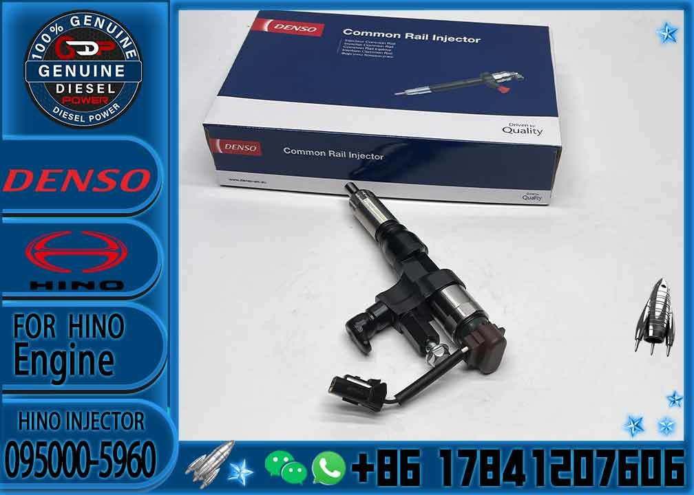 Good Price High Quality Common Rail Diesel Injector 095000-5960 095000-5963 23670-E0300 23670-E0301 Fuel Injector For Sa