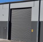 Buy cheap Warehouses / Shopfronts Fire Rated Rolling Shutter Door With Rockwool Insulation from wholesalers