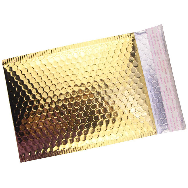 Wholesale personalized custom small mini matte usable 6x10 padded envelopes black bubble mailer with logo