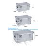 Buy cheap Aluminum Alloy Car Storage Box Camping Equipment Travel Vehicle Mounted Container Large Capacity Storage Box Case from wholesalers