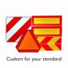 Buy cheap Heavy Duty Vehicle Conspicuity Markings Truck Rear Reflector Plate from wholesalers