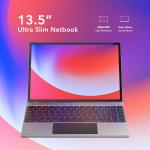 13.5 Inch J3710 Notebook Laptop Computer Narrow Bezel Matel Laptop