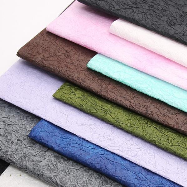 Buy cheap Florist Crepe Paper Art Wrapping Paper Sheets hand-made Art Gift Wrapping paper 58cm X 58cm from wholesalers