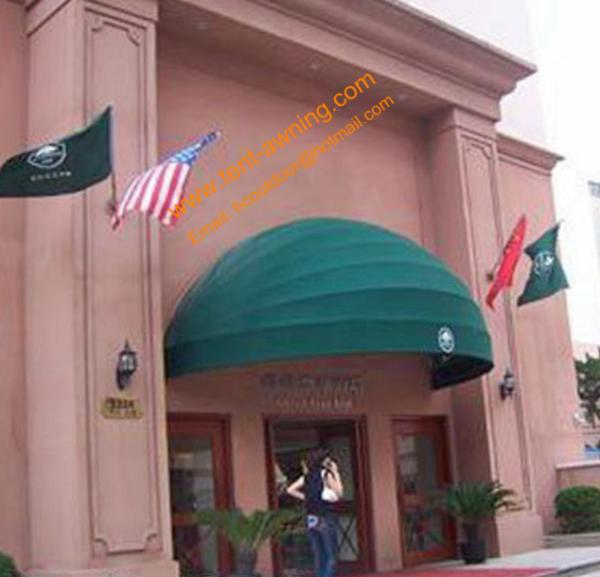 Buy cheap Half Round Elegance European Style Customized Size Hotel Door Entrance Awning from wholesalers