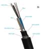 Buy cheap 24 Core GYTA53 Double Armored Sheath Outdoor Single Mode Armored Fiber Optic Cable For Direct Burial from wholesalers