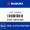 Buy cheap Japan FCC Motorcycle FCC Clutch Plate Lining For Suzuki GD110 21441-16H10-000 from wholesalers