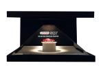 3 Faces Hologram Pyramid Showcase Holographic 3D Display Shopping Mall