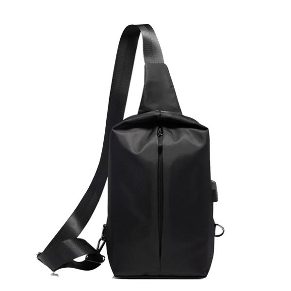 Buy cheap Water Resistant Polyester Lining Anti Theft Chest Sling Bags With USB 5L from wholesalers