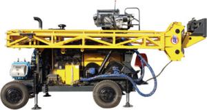 Wholesale HWL Drilling Depth 1000m  Wheel Trailer Hydraulic Core Drilling Machine from china suppliers