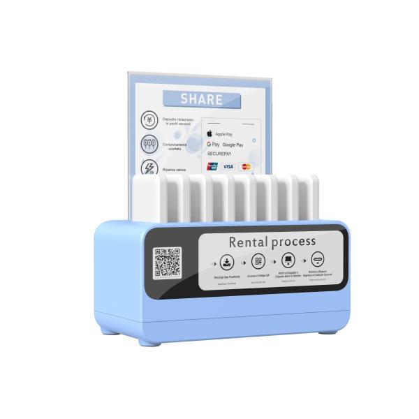 Buy cheap ROHS Power Bank Rental Machine 5000mah Multiple Phone Charging from wholesalers