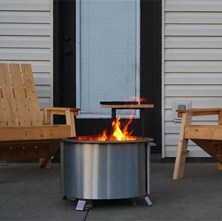 Buy cheap Round Smokeless Stainless Steel Fire Pit from wholesalers