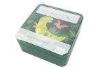 105X105X35mm Square PMS CMYK Food Tin Box With Lid